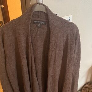 Barefoot Dreams Chocolate Brown Cardigan